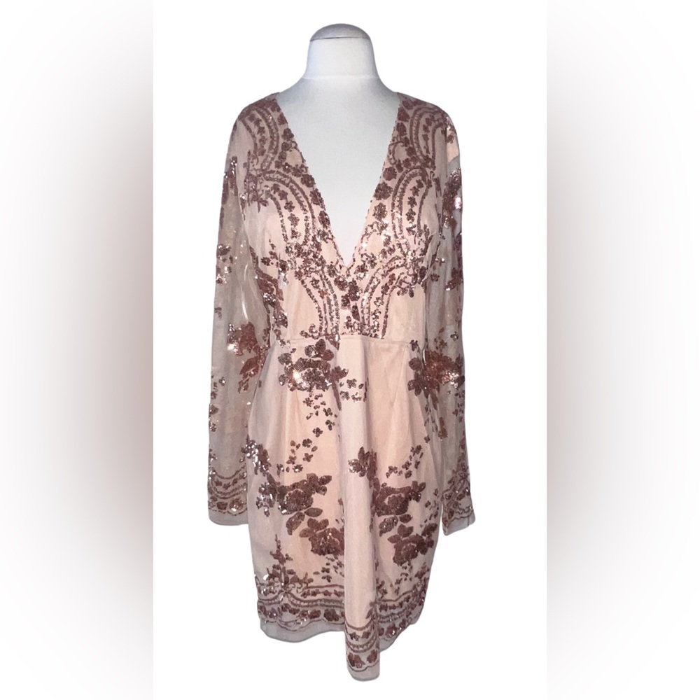 Southern Fried Chics. NWOT. Sequin Embellished Dress